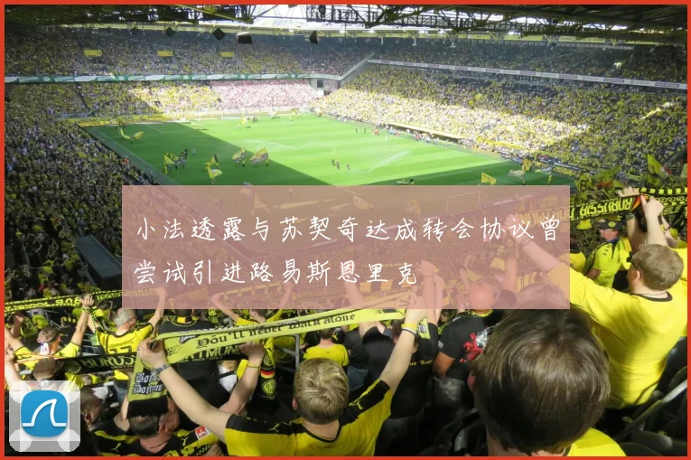 小法透露与苏契奇达成转会协议曾尝试引进路易斯恩里克